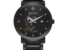 Mickey Mouse ”Silhouette” Stainless Steel Quartz Watch by Bulova – Buy Online Now