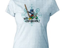 Mickey Mouse Croissant de Triomphe Tee for Women – Customizable | Disney Store is now out for purchase