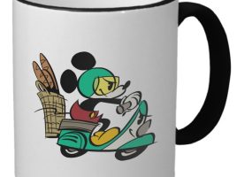 Mickey Mouse Croissant de Triomphe Ringer Mug – Customizable | Disney Store now out for purchase