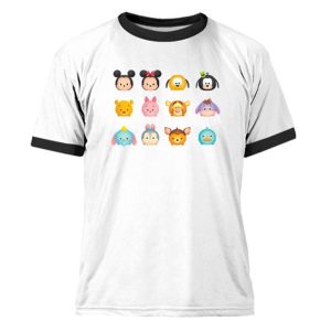 ''Tsum Tsum'' Grid Ringer Tee for Men - Customizable | Disney Store