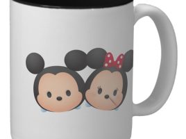 ”Tsum Tsum” Mickey and Minnie Mouse Mug – Customizable | Disney Store is available online
