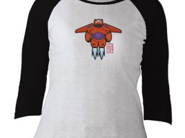 Big Hero 6 Baymax Mech Raglan Long Sleeve Tee for Women – Customizable | Disney Store has hit the shelves