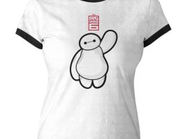 Big Hero 6 Baymax Ringer Tee for Women – Customizable | Disney Store now out for purchase
