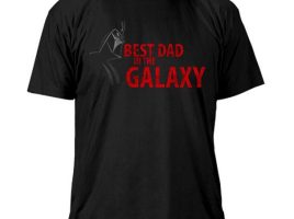 Star Wars Best Dad in the Galaxy Tee for Men – Customizable | Disney Store here now