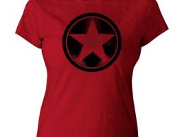 Captain America Tee for Women – Customizable | Disney Store available online