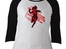 Black Widow Raglan Long Sleeve Tee for Women – Customizable | Disney Store now available
