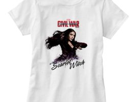 Scarlet Witch Tee For Women – Captain America: Civil War – Customizable | Disney Store can now be purchased online