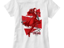 Scarlet Witch Tee For Women – Captain America: Civil War – Customizable | Disney Store is now available