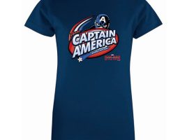 Captain America: Civil War Logo Tee for Girls – Customizable | Disney Store is available online for purchase