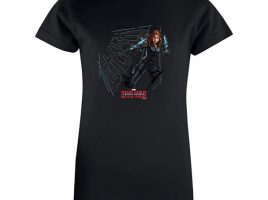 Black Widow Tee for Girls: Captain America: Civil War – Customizable | Disney Store is now available