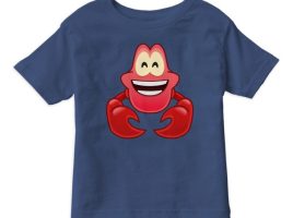 Sebastian Emoji Tee for Kids – The Little Mermaid – Customizable | Disney Store released today