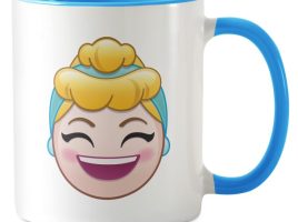 Cinderella Emoji Combo Mug – Customizable | Disney Store released today