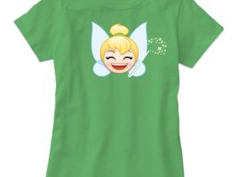 Tinker Bell Emoji Tee for Women – Customizable | Disney Store is now available