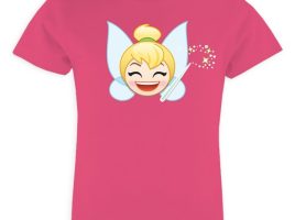 Tinker Bell Emoji Tee for Girls – Customizable | Disney Store is now available