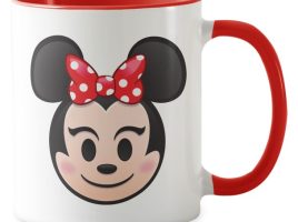 Minnie Mouse Emoji Combo Mug – Customizable | Disney Store now available online
