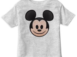 Mickey Mouse Emoji Tee for Kids – Customizable | Disney Store – Buy Online Now