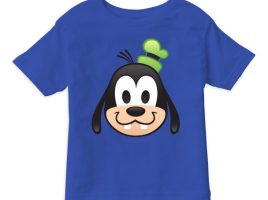 Goofy Emoji Tee for Kids – Customizable | Disney Store released today