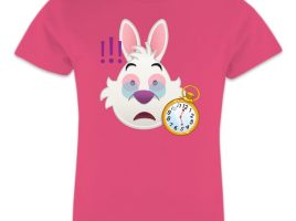 White Rabbit Emoji Tee for Girls – Customizable | Disney Store has hit the shelves