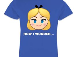 Alice Emoji Tee for Girls – Customizable | Disney Store now out for purchase