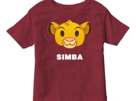 Simba Emoji Tee for Kids – Customizable | Disney Store – Buy Online Now