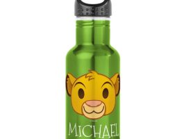 Simba Emoji Water Bottle – Customizable | Disney Store is available online for purchase