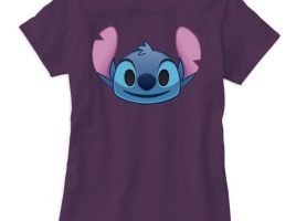 Stitch Emoji Tee for Women – Customizable | Disney Store available online