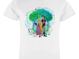 Tangled Tee for Girls – Customizable | Disney Store available online for purchase