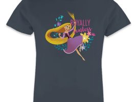 Rapunzel ”Royally Fearless” Tee for Girls – Customizable | Disney Store is here now