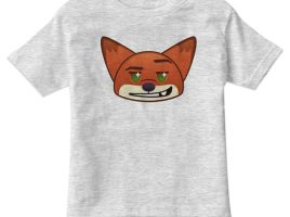 Nick Wilde Emoji Tee for Kids – Zootopia – Customizable | Disney Store is now available for purchase