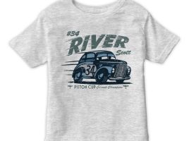 River Scott Tee for Kids – Cars 3 – Customizable | Disney Store is now out