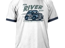 River Scott Ringer Tee for Men – Cars 3 – Customizable | Disney Store is now out