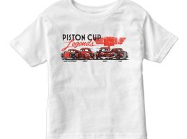 Cars 3 Piston Cup Champions Tee for Kids – Customizable | Disney Store – Buy Online Now