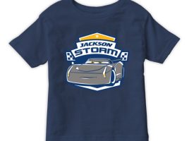 Jackson Storm Tee for Kids – Cars 3 – Customizable | Disney Store is here now