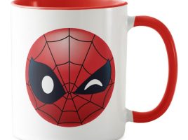 Spider-Man Winking Emoji Coffee Mug – Customizable | Disney Store now out