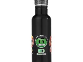 Avengers Power Emoji Water Bottle – Customizable | Disney Store is now available for purchase