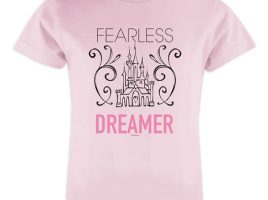 Disney Princess ”Fearless Dreamer” Tee for Girls – Customizable | Disney Store – Purchase Online Now