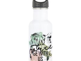 Star Wars ”May the Force Be With Us” Water Bottle – Customizable | Disney Store is now available