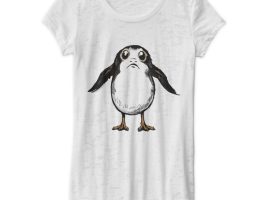 Star Wars: The Last Jedi Porg Burnout T-Shirt for Women – Customizable | Disney Store – Get It Here