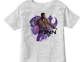 Star Wars: The Last Jedi Finn T-Shirt for Kids – Customizable | Disney Store available online