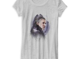 Star Wars: The Last Jedi Leia Sketch Burnout T-Shirt for Women – Customizable | Disney Store now available