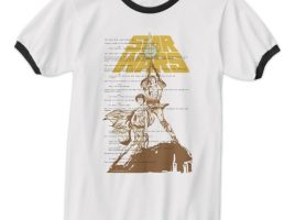 Star Wars Luke Skywalker & Princess Leia Ringer T-Shirt for Men – Customizable | Disney Store available online