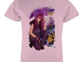 Descendants 2 Mal Tee for Girls – Customizable | Disney Store is available online for purchase