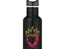 Descendants 2 Heart and Crown Water Bottle – Customizable | Disney Store available online for purchase