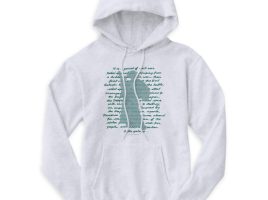 Princess Leia Quote Hooded Sweatshirt – Star Wars – Men – Customizable | Disney Store released today