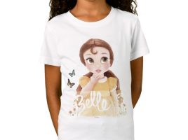 Belle Disney Animators’ Collection T-Shirt for Girls – Customizable | Disney Store is here now