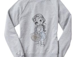 Belle Disney Animators’ Collection Sweatshirt for Women – Customizable | Disney Store has hit the shelves