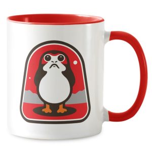 Star Wars: The Last Jedi Porg Badge Mug - Customizable | Disney Store