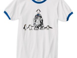 Star Wars: The Last Jedi R2-D2 & Porgs Ringer T-Shirt for Men – Customizable | Disney Store is available online