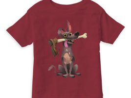 Dante Holding Bone with Shoe T-Shirt – Coco – Customizable | Disney Store now available for purchase