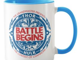Thor: Ragnarok The Battle Begins Emblem Combo Mug – Customizable | Disney Store has hit the shelves for purchase